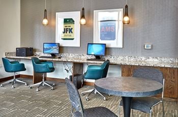 A modern office space